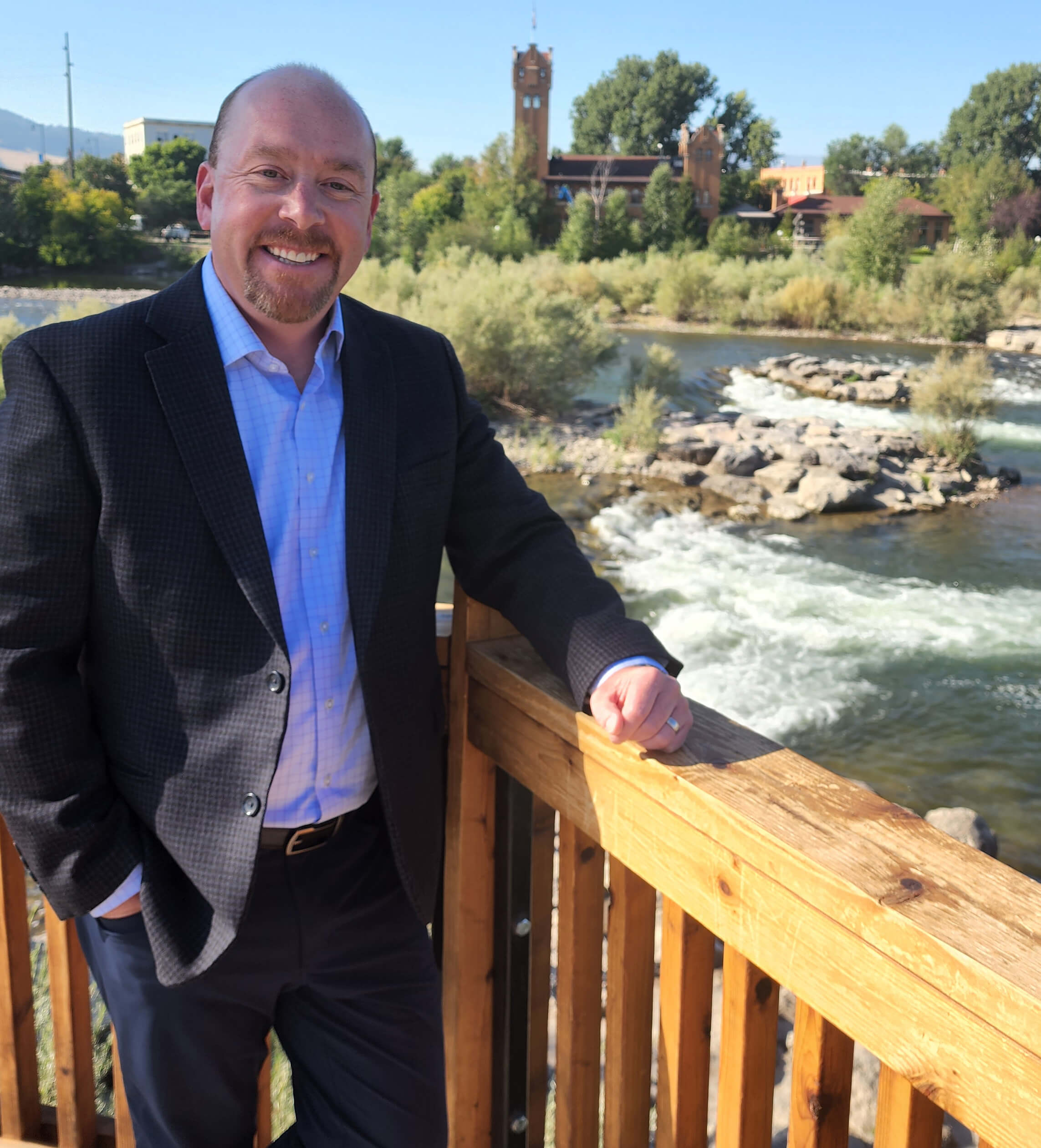 Adam McQuiston, President and CEO of First Montana Bank